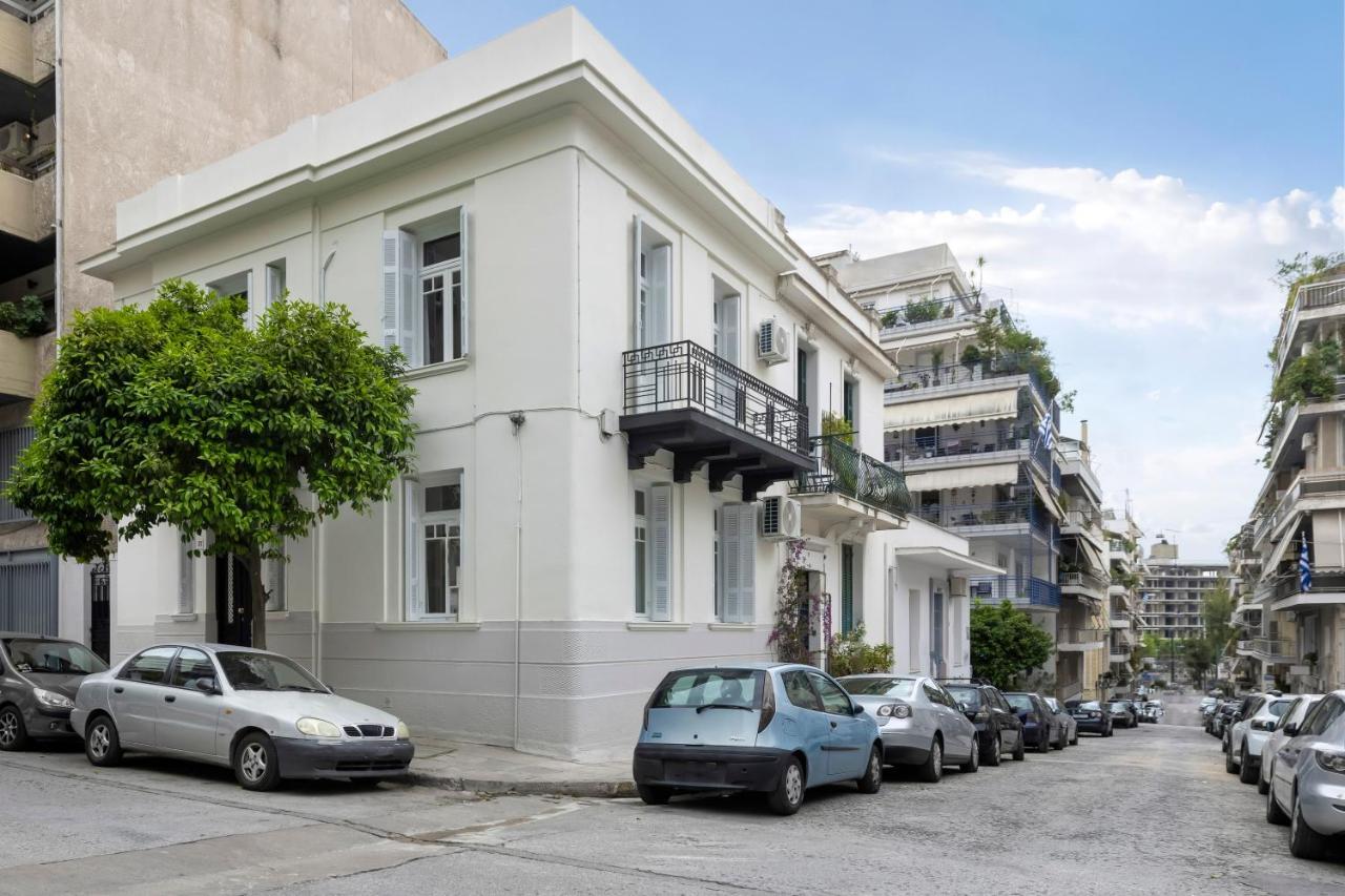 Acropolis Villa 3Br 9Ppl 10 Minutes Metro&Museum Aten Exteriör bild